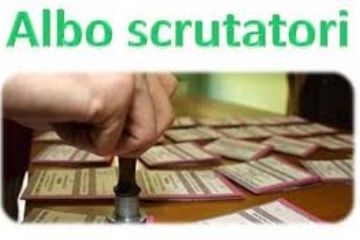Albo scrutatori anno 2020